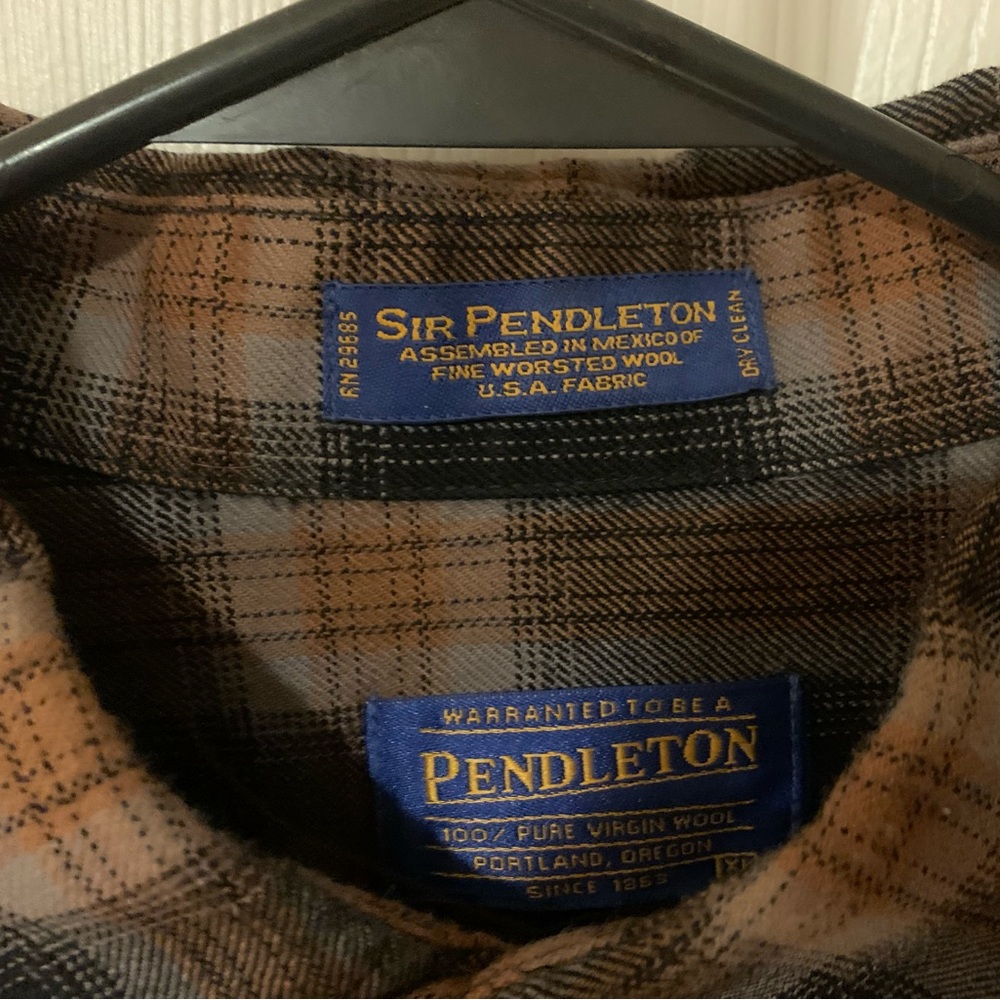 Pendleton wool flannel